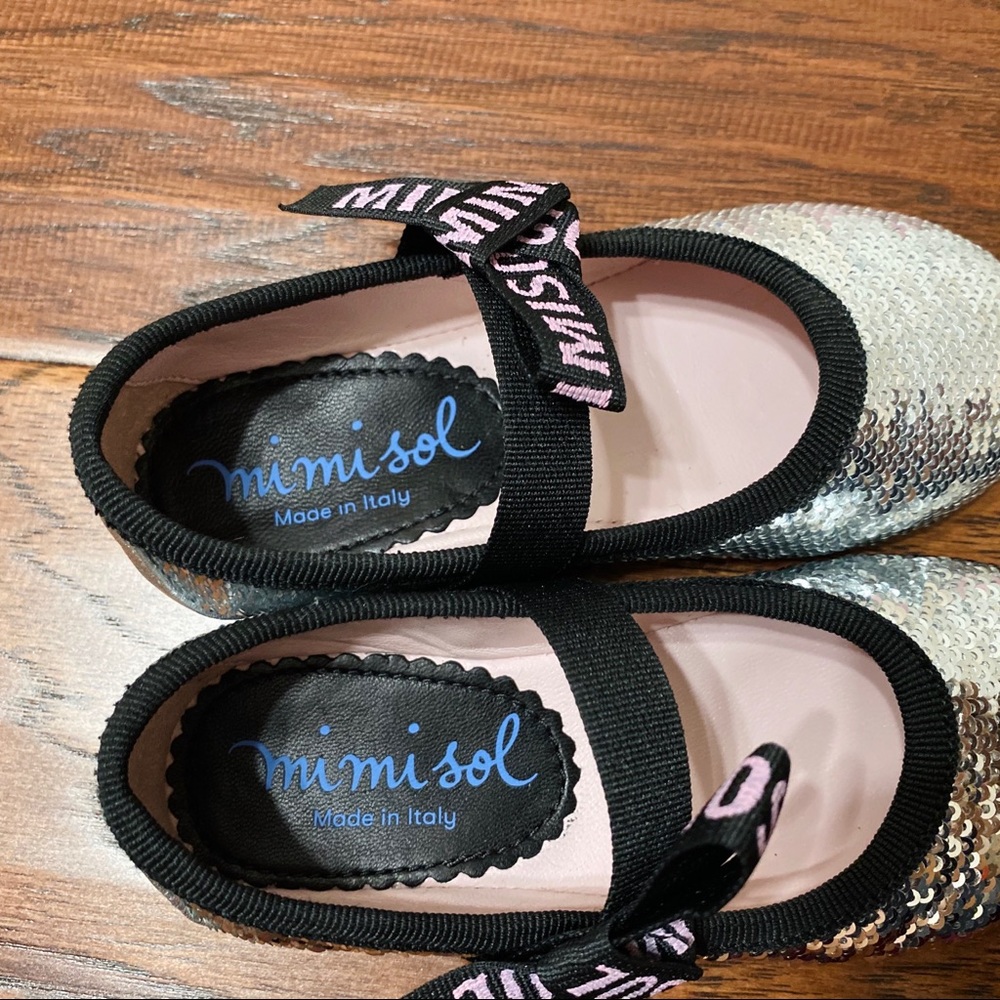 ‪MI MI SOL‬ Sequin Ballerinas 💞 - Picture 3 of 9
